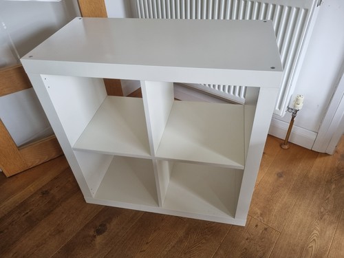 Ikea kallax white cube - 4,
