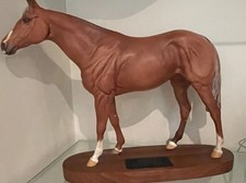 Beswick Connoisseur Grundy Racehorse of the Year 1975 Figurine On Plinth, 29cm