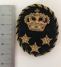 EMBROIDERED ROYAL DANISH YACHT