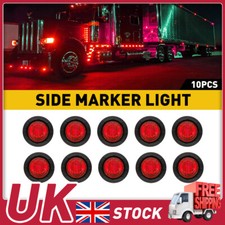 10PCS 3/4'' LED Round Front