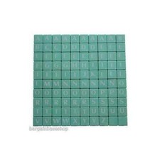 100 WOODEN/PLASTIC SCRABBLE