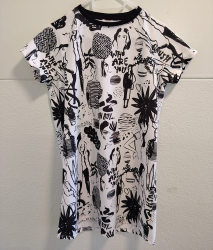 Zara women black white - &,