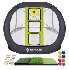 GolfChipping Net,Strongly Stable Pop Up X-Shaped Golfing Target Net Indoor/Outdo