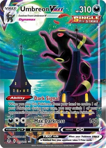 Moon umbreon pokémon card fan - moon,