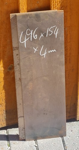 Mild steel plates - steel, 496mm