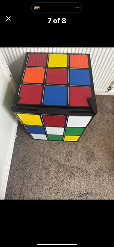 Rubix cube mini fridge 43l - rubix,