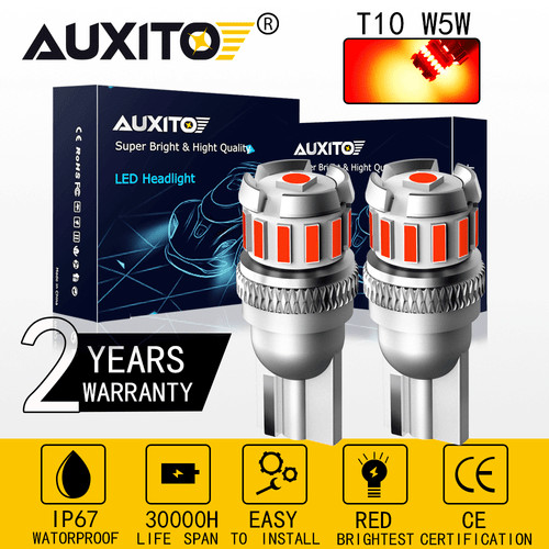 Auxito side light red t10 - side,