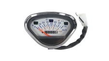 Dax Speedometer 0711 White 70
