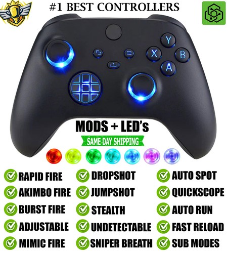 Mods button leds black rapid - button,