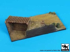 1/72 Resin Material Solid Shelter Trench Scene Platform Model