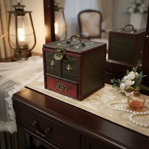 Vintage wood jewelry - wood,