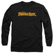 Fraggle Rock Logo Long Sleeve T-Shirt S-2XL, Black