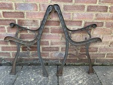Vintage Cast Iron Garden Bench