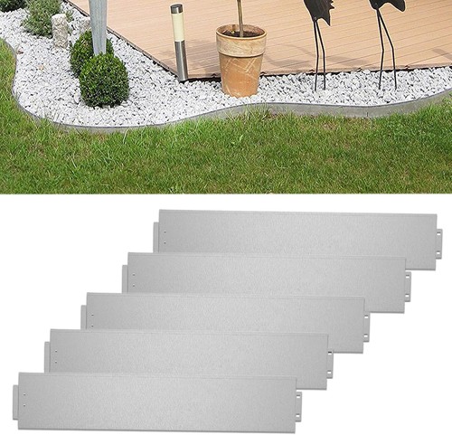 Lawn edging galvanised - 5m,