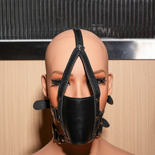 Faux Leather Head Harness