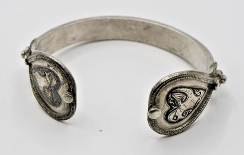 Medieval silver torque - medieval,