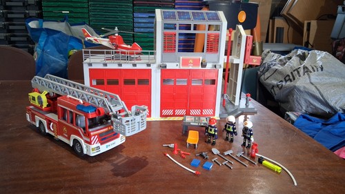 Playmobil 9462 fire station - fire,