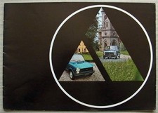AUTOBIANCHI A112 RANGE Abarth Sales Brochure c1977 #88795766 DUTCH & FRENCH TEXT
