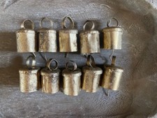 10 VINTAGE NKUKU STYLE BRASS