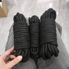 3pcs10M Black Cotton Bondage