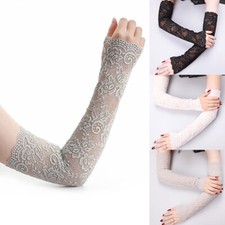Women Long Fingerless Lace