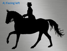 Dressage horses vinyl stickers wall art decals car van windows horsebox trailer