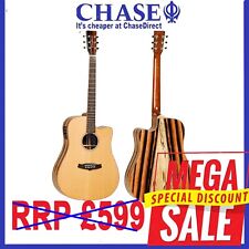 Tanglewood Java Dreadnought Cutaway Electro Acoustic Guitar - Cedar Top TWJDCE*