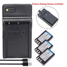 Battery or slim Charger for EN-EL9a MH-23 Nikon D3000 D40X SLR Digital Camera