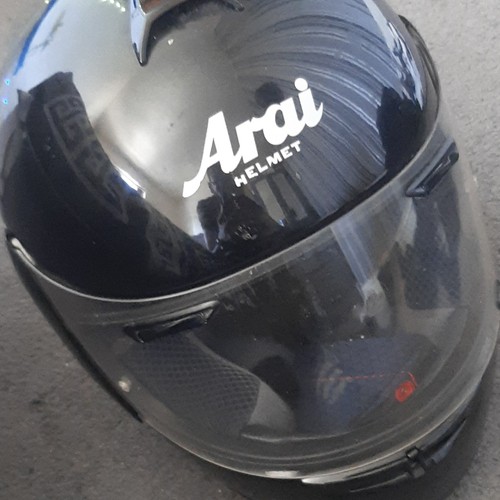 Arai black motobike - arai,