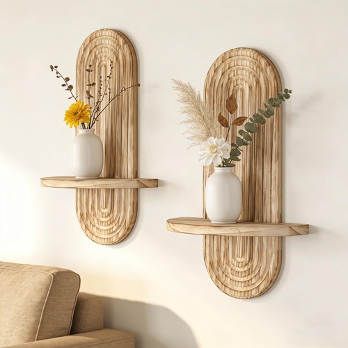 Yiya pcs wood shelves for - 2,