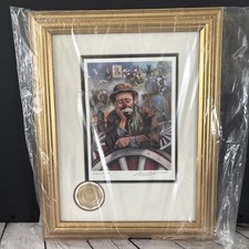 Emmett Kelly Original Circus Collection Leighton Jones Lithograph Remember When