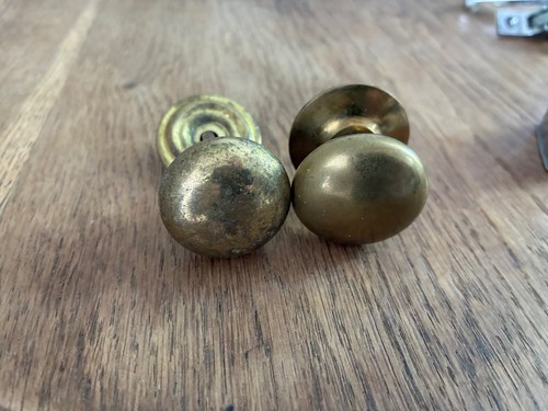 Vintage brass cabinet draw - vintage,