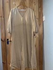 Primark Brown Long Dress Size M (12/14)