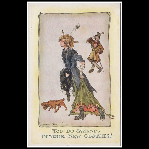 Edwardian humour comic - edwardian,