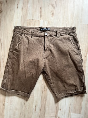 Crosshatch brown turn chino - crosshatch, up