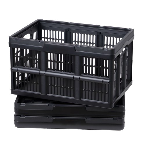 Folding storage crates - storage, crates,