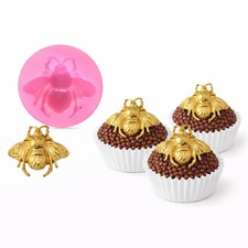 Silicone mould bee cupcake - silicone,