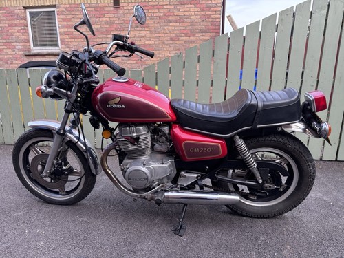 1981 honda cm250t just - cm250t,