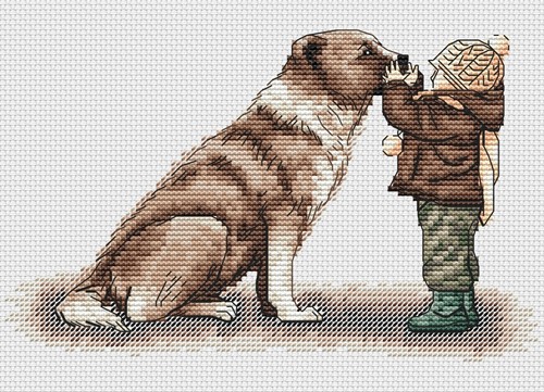 Forever friends cross stitch - forever,