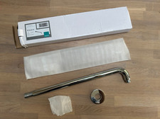 Vado Round Easy Fit Shower Arm - Chrome - 390mm (400mm) - free postage