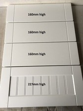 FPP Matt White Replacement Cupboard Doors to fit a Howdens Stornoway Kitchen