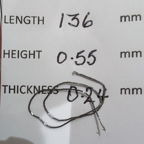 Fusee chain length - length, 136