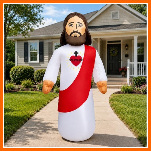 9ft jesus christ - 5.9ft, inflatable