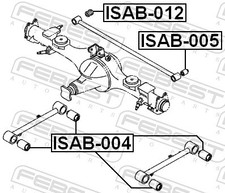 Fits FEBEST ISAB-004 REAR
