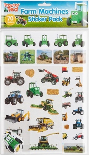 Tractor ted sticker pack - tractor,