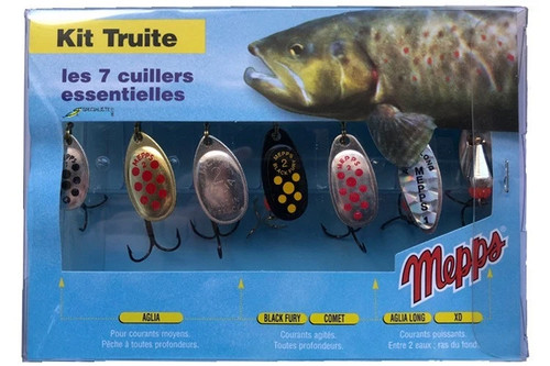 Mepps spinner kits - -, trout