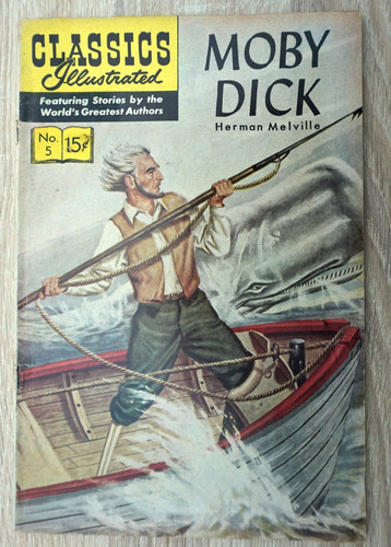 Classics illustrated moby - 5,