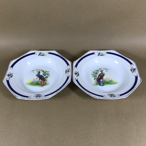 Pair bowls k tunstall - of, &