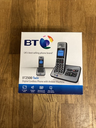 Phones bt2500 twin advanced - phones,