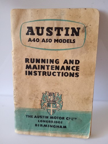 1955 austin a40 a50 genuine - austin,
